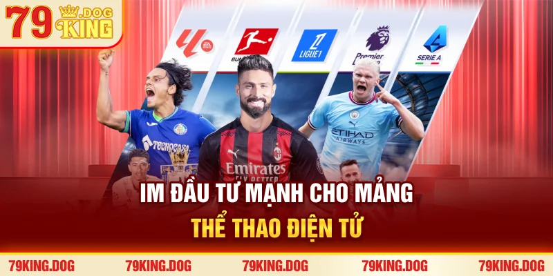 IM đầu tư mạnh cho mảng thể thao điện tử