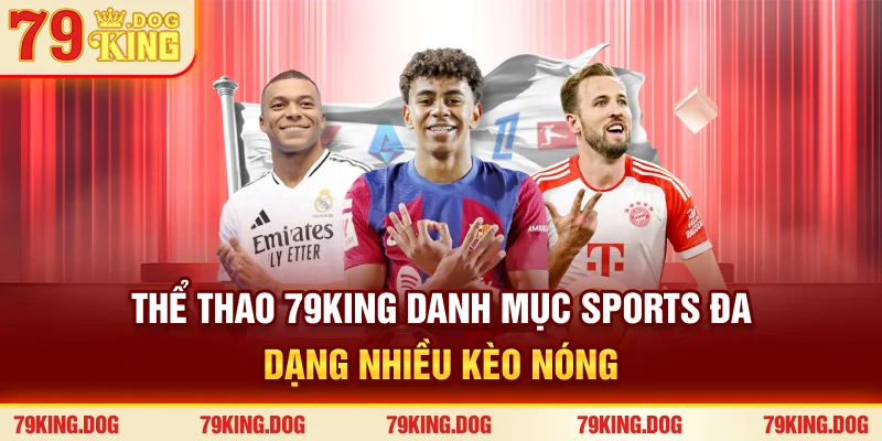 Thể Thao 79king - Danh Mục Sports Đa Dạng, Nhiều Kèo Nóng